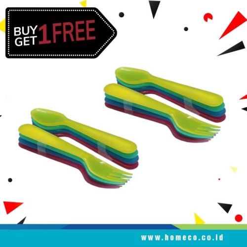 Foto Produk BUY 1 GET 1 CUTLERY SET 4 PCS SPOON 4 PCS FORK dari Homeco Living Official