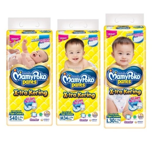 Foto Produk Mamy Poko S 40 / M 34 / L 30 - S dari Smart Baby Home