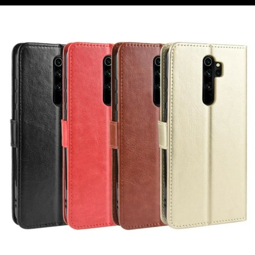 Foto Produk Casing Hp Kulit PU Magnetik Wallet Untuk Oppo A5 2020 - Merah dari good_price store 2
