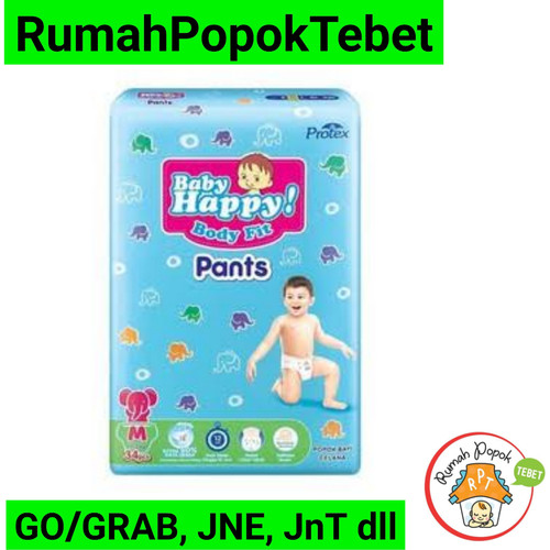 Foto Produk Baby Happy M34+6 L30+6 Xl26+6 - Bbyhppy M38 dari rumah popok tebet