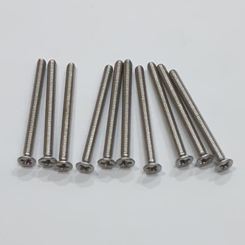 Foto Produk Baut M2 x25mm JF Stainless 304 10pcs Baut saja dari toko Bangunan Makmur