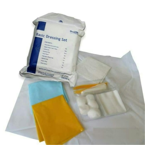 Jual basic dressing set onemed / rawat luka diposseble sekali pakai