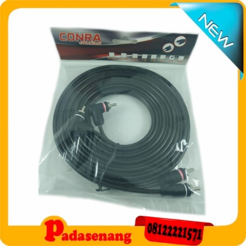 Foto Produk Kabel Audio Jack RCA to RCA 4 M/Kabel RCA Audio Mobil High Quality dari Pada Senang