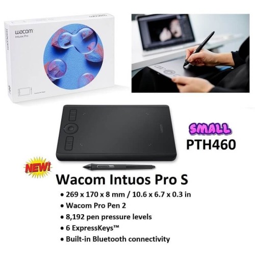 Promo WACOM Intuos Pro PTH-460 Small FREE Softcase, ANTIGORES & Glove