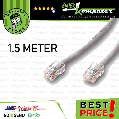 Foto Produk Kabel LAN 1.5 Meter - Standard dari Enter Komputer Official