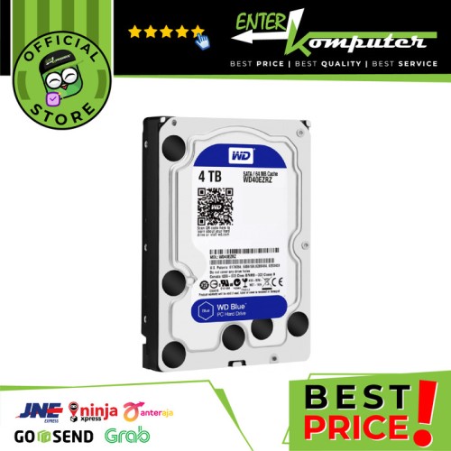 Foto Produk WDC 4TB SATA3 64MB - Caviar Blue - WD40EZRZ - Garansi 2 Th dari Enter Komputer Official