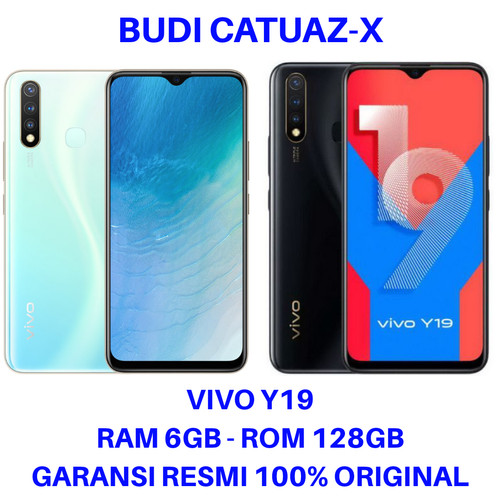 Foto Produk VIVO Y19 RAM 6GB - 128 GARANSI RESMI dari BUDI CATUAZ-X