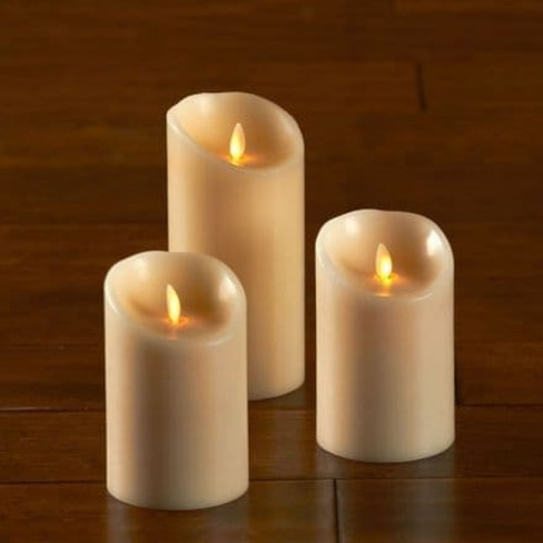 Foto Produk LIN-01C- Lilin LED Candle Baterai Elektrik - PLAIN Ø 7,5cm T 15 cm dari VICIAS
