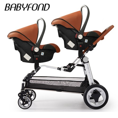 Jual Terbaru 0 3 Years Old Twins Stroller Car Seat Brown Protable Saftey Kab Banyumas Ngapak Official Tokopedia - Car Seat And Stroller 3 In 1