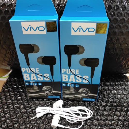 Foto Produk Handsfree Handset Vivo VI-03 Earphone Handset Handsfree Vivo VI-03 dari vivan cell