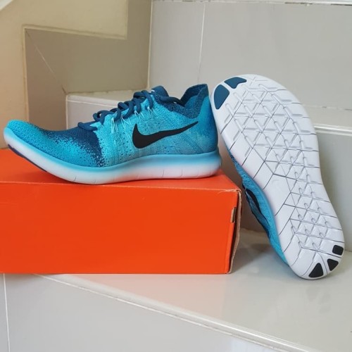 nike free rn flyknit 2017 blue