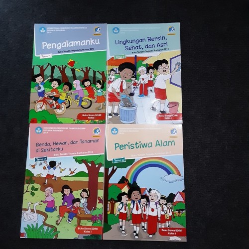 Foto Produk Paket Buku Tematik SD Kelas 1 Semester 2 K 13 Rev 2018 Tema 5 6 7 8 dari Buku Satu Online