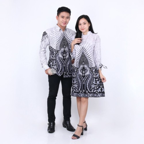 Foto Produk BATIK COUPLE MOTIF TERBARU SARIMBIT BATIK MAMA PAPA BATIK MEWAH 38 dari batik gemilang