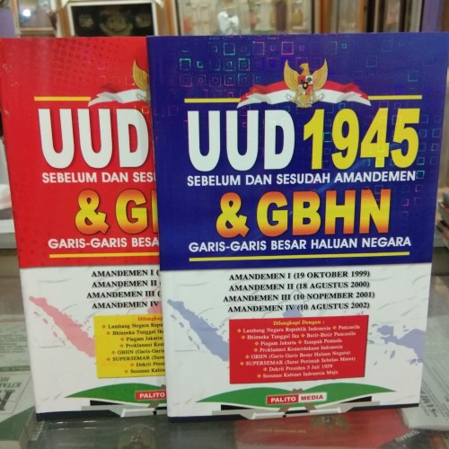 Foto Produk Buku UUD 1945 & GBHN terbaru dari SAMUDRA ILMU