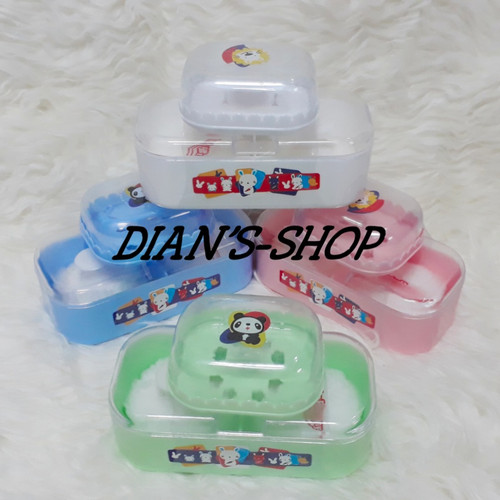 Jual LUSTY BUNNY Tempat Bedak dan Sabun Bayi Double Case 