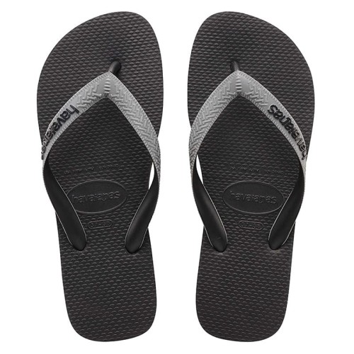 Foto Produk HAVAIANAS TOP MIX FC 7938-BLACK/STEEL GREY - BLACK-GREY, 37-38 dari Havaianas Official Shop