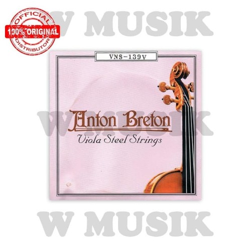 Foto Produk Anton Breton Senar Viola / Viola String Steel VNS-139V Reguler SET 4 S dari Wijaya Musik Putra