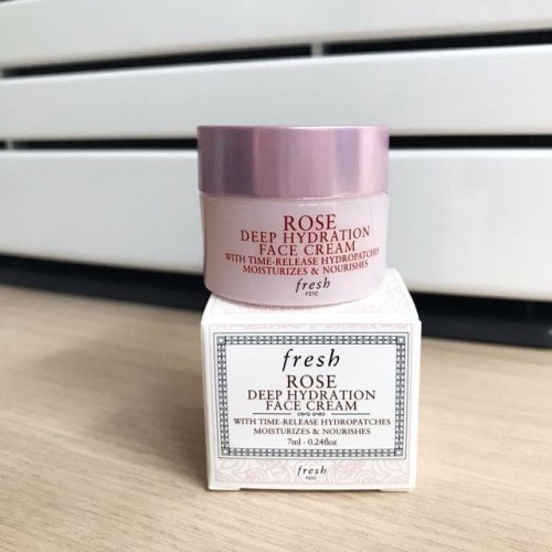 Jual Fresh Rose Deep Hydration Face Cream 7ml Jakarta Pusat Beautybank Tokopedia