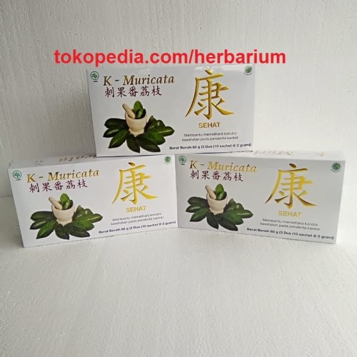 Foto Produk Teh Herbal K-Muricata / KMuricata Original Asli dari Herbarium