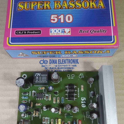 Foto Produk KIT POWER SUBWOOFER BAZOOKA - DC 12 VOLT dari DINA ELEKTRONIK