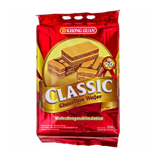 Foto Produk Kong Guan Classic Wafer Chocolate 350gr dari Mondemart