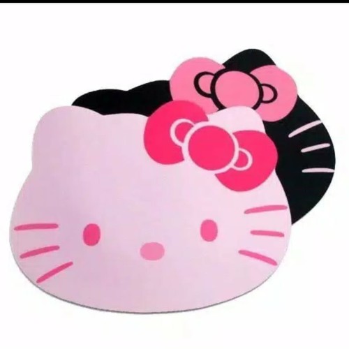 Foto Produk Mouse Pad Cantik Hello Kitty Warna Pink - Fuchsia dari good_price store 2