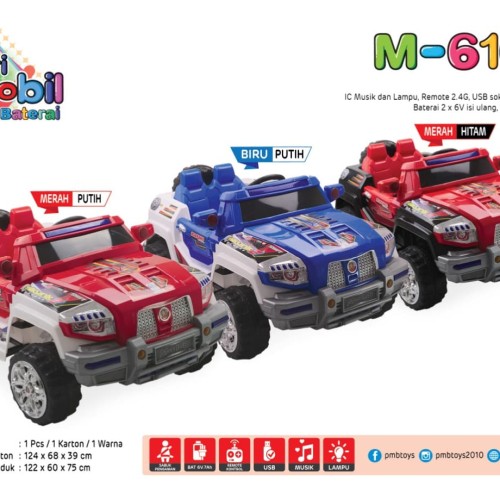 Jual Mobil Aki Jeep Pmb M 6168 Kota Surabaya Baby Smart Cool Shop Tokopedia