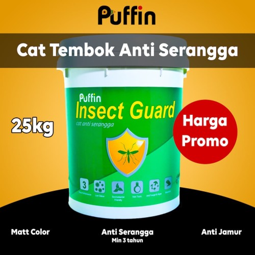 Foto Produk Cat tembok anti serangga Puffin Insectguard 25kg dari puffinpaint
