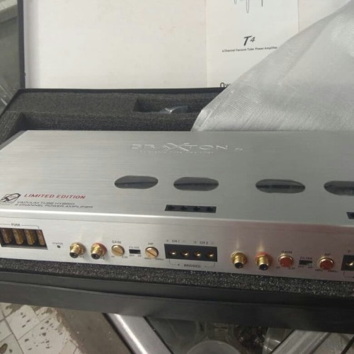 Foto Produk Power Amplifier Vacum Tube Hybrid 4 Ch, BRAXTON T4 dari SinarAbadi
