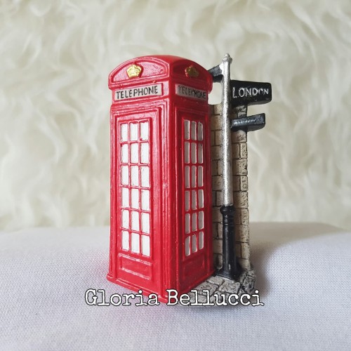 Foto Produk MAGNET KULKAS 3D TELEPHONE BOX BUS TENTARA LONDON INGGRIS dari Gloria Bellucci