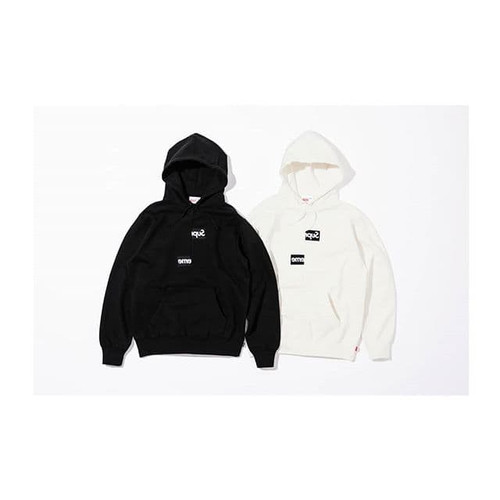 supreme box logo x comme des garcons hoodie