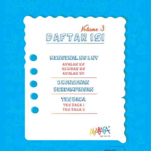 Foto Produk Buku Modul Calistung Anak PAUD, TK, SD dan Bimbel (Baca Vol. 3) dari e - Pedia
