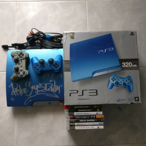 ps3 slim blue