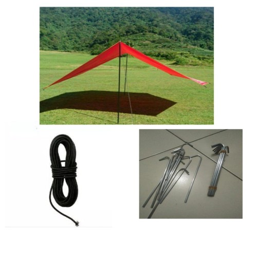 Foto Produk flysheet 3x4+ tali+pasak dari ZnZ colection