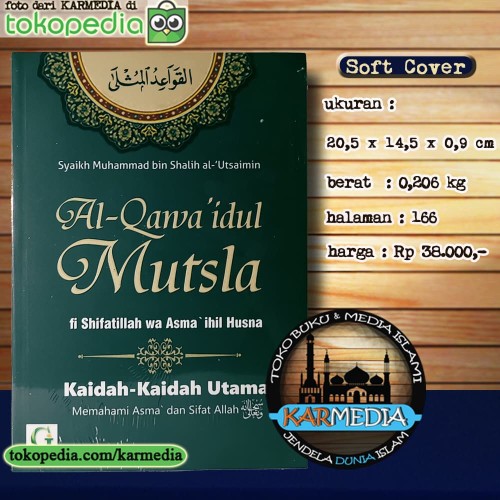 Foto Produk Al Qawaidul Mutsla - Kaidah Memahami Asma & Sifat Allah - Griya Ilmu dari karmedia