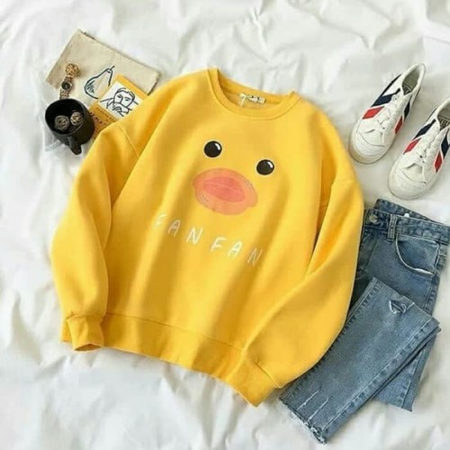 Foto Produk DaveFashion - Sweater Duck FAN FAN 3w - Kuning dari dave-fashion