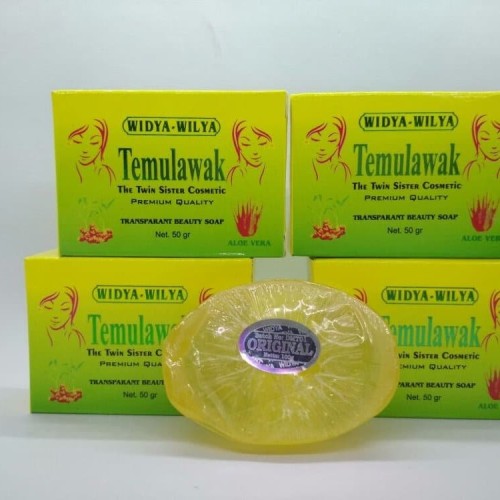 Foto Produk ANEKA AKSESORIS ALL NEW Sabun Temulawak Whitening Soap BPOM dari tarywd