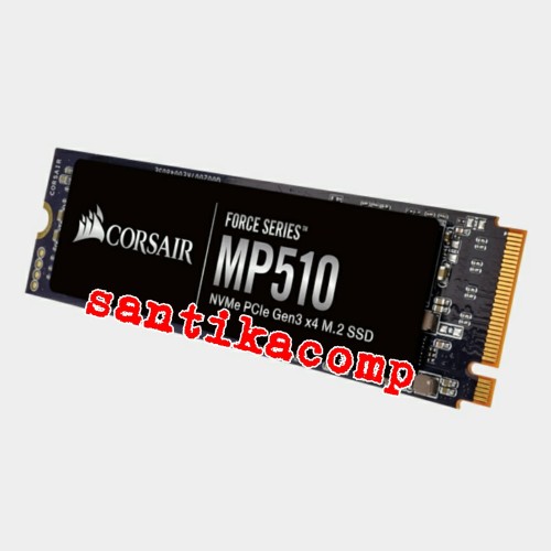 Foto Produk SSD CORSAIR FORCE SERIES MP510 NVMe M.2 240GB CSSD-F240GBMP510 dari santikacomp
