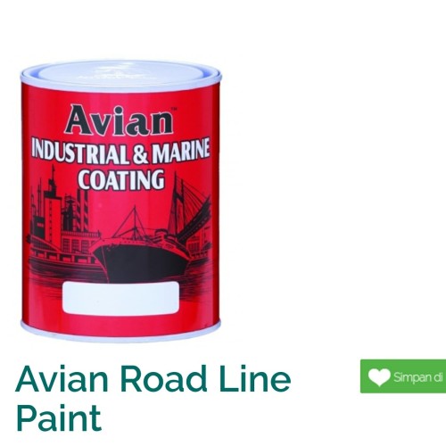 Jual Cat Marka Jalan Avian Roadline Rt 02 Yellow Kuning 1 Kg 1kg Kab Tangerang Tb Aladdin Tokopedia