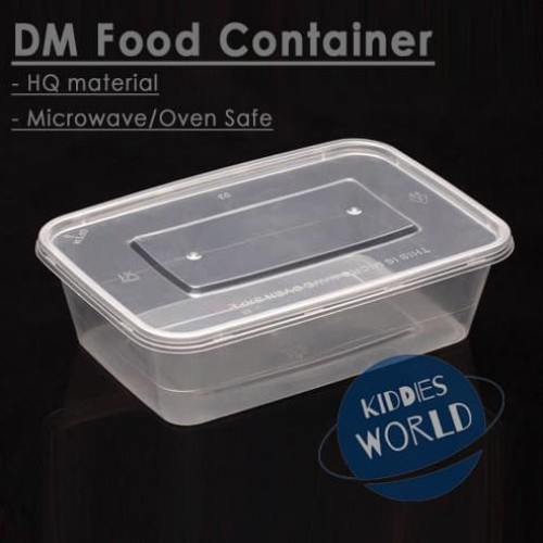 Foto Produk Food Container / Thinwall / Kotak Plastik / Kotak Makan / Salad 500 ml dari Kiddies World