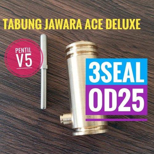 Foto Produk Tabung Jawara Ace Deluxe OD25 - Kuningan dari herychrist789