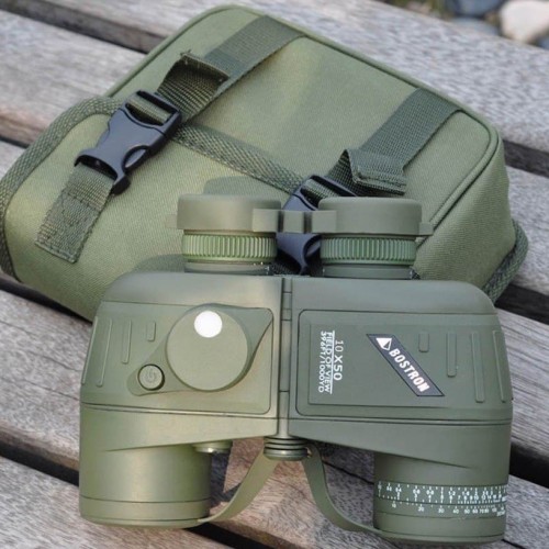 Foto Produk TEROPONG BINOCULAR BINOKULAR MILITER MARINE PRO 10X50 KOMPAS COMPASS dari DO OFFICIAL STORE