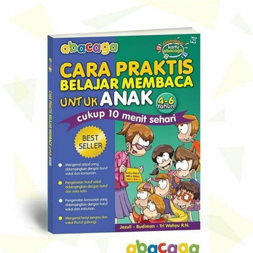 Foto Produk Abacaga;Cara Praktis Belajar Membaca untuk Anak dari Az Bookstore