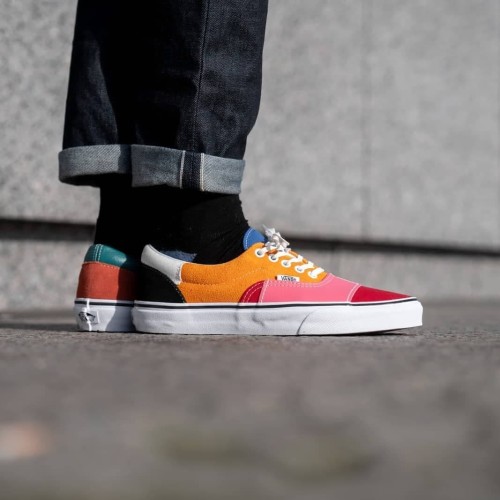 vans era patchwork multi