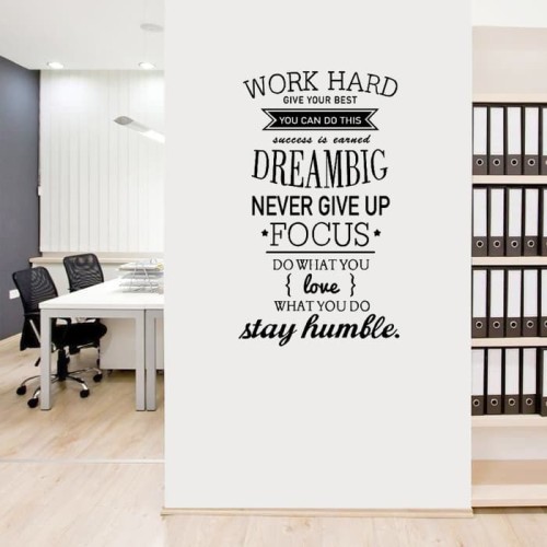 Foto Produk WALLSTICKER/WALL STIKER-60X90 RD003 QUOTES DREAM BIG dari radja dinding