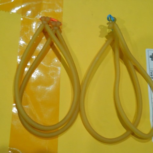 Foto Produk 1 SET (2 buah) KARET CADANGAN KETAPEL IKAN FISH SLINGSHOT RUBBER TUBE dari DO OFFICIAL STORE