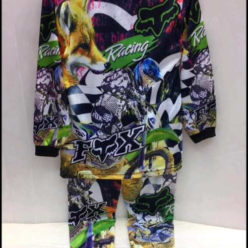 Foto Produk Hot Deal Jersey Sepeda Anak - Baju Stelan Cross Anak 1 dari grosir sejati