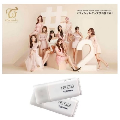 Foto Produk Konser TWICE Dreamday Japan Tour 2019 dan FD 16 GB dari Hanara Collection