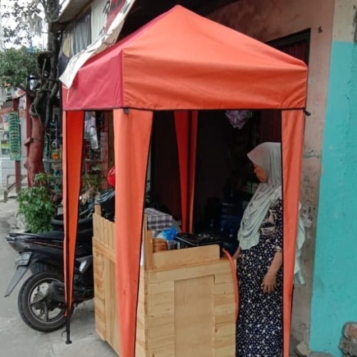 Foto Produk tenda cafe 1x2 pilih warna - Putih dari toko tenda cafe