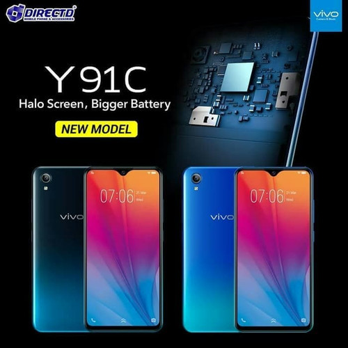 Jual HP VIVO Y91C RAM 2/32 GARANSI RESMI VIVO 1 TAHUN - FIFO Y91C 2/32